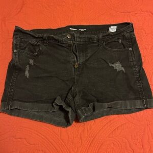 Old Navy Black Jean Shorts